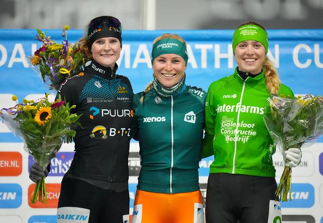 Kim Talsma op podium Utrecht 25-10-25