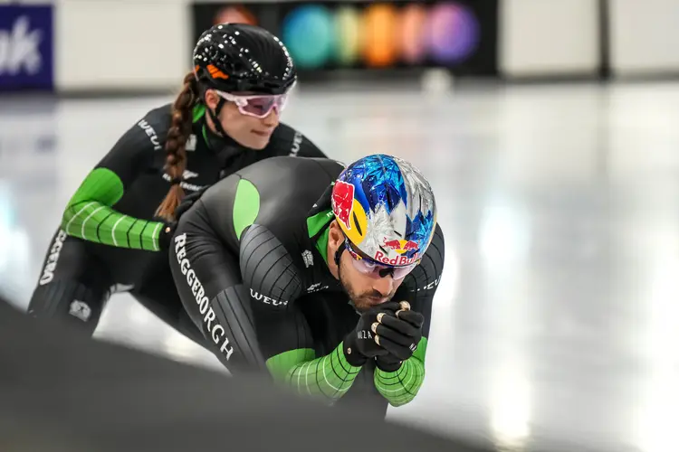 Kjeld Nuis en Femke Kok shorttrack Thialf aug 2025