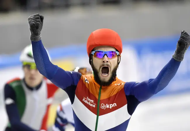 Knegt wint de 1000 meter op het EK 2018