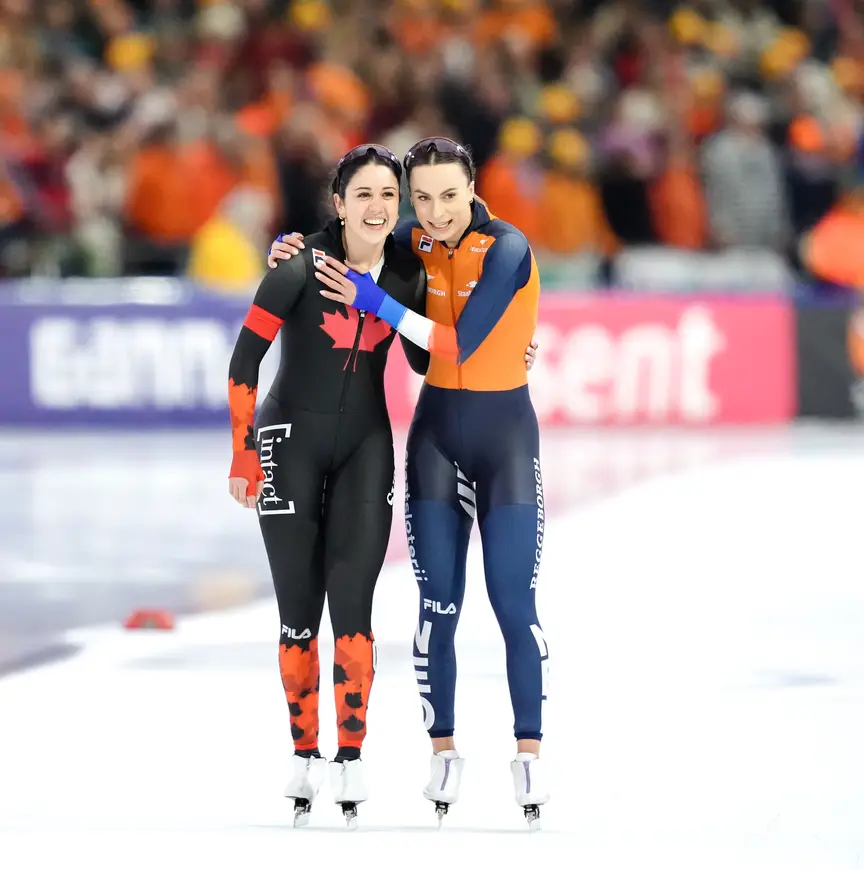 Femke Kok met Beatrice Lamarche