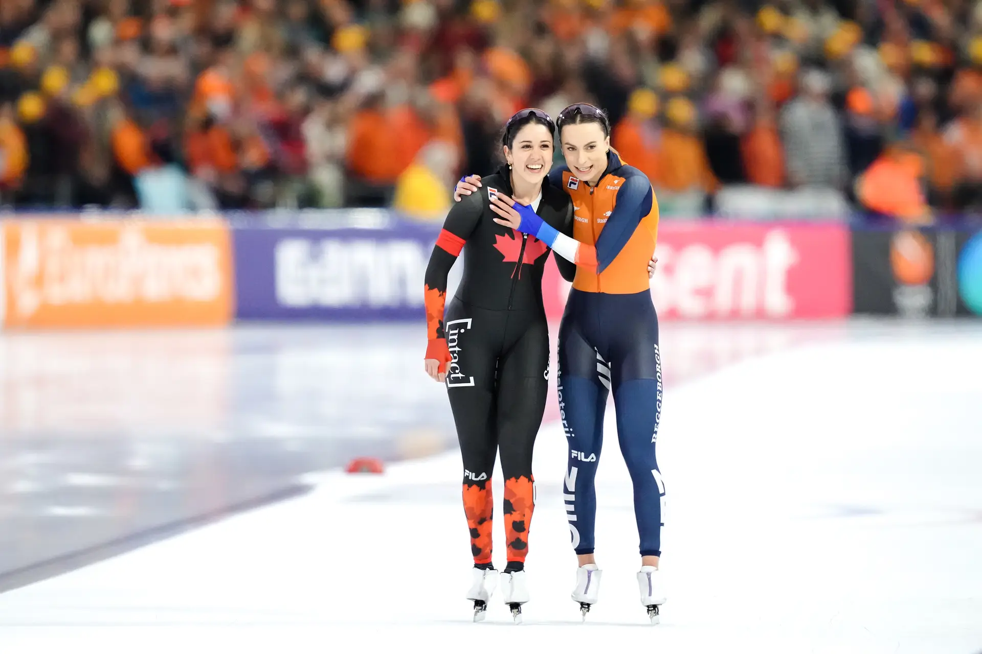 Femke Kok met Beatrice Lamarche