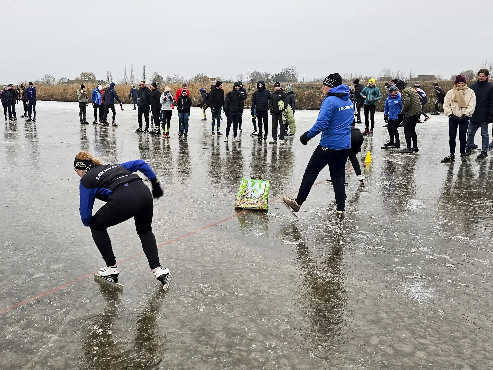 Natuurijs Haastrecht - onofficiele kortebaanwedstrijd