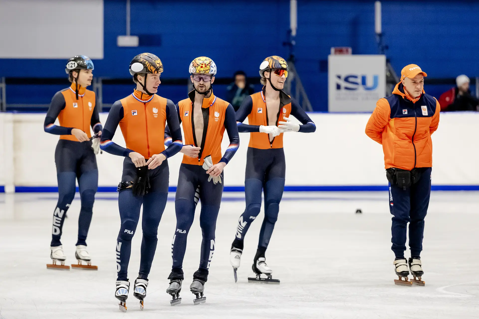 Jens van 't Wout geniet nog, de rest wat minder