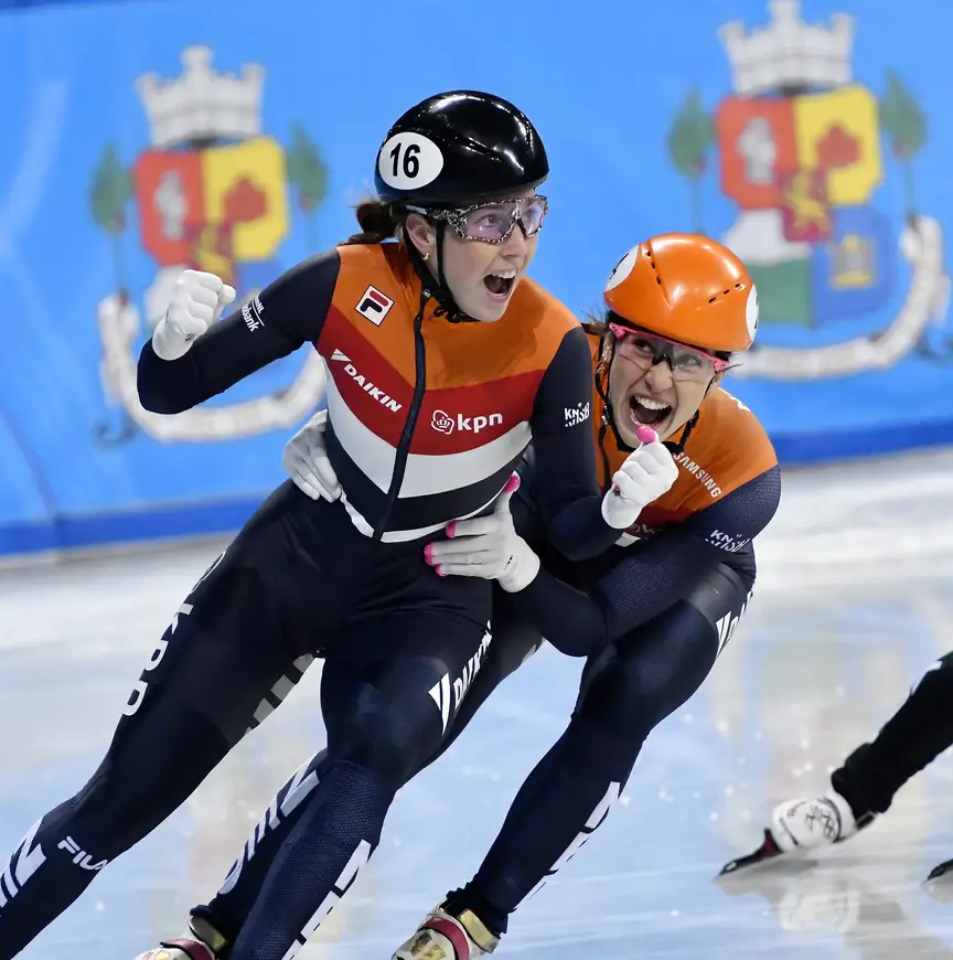 Lara van Ruijven en Suzanne Schulting