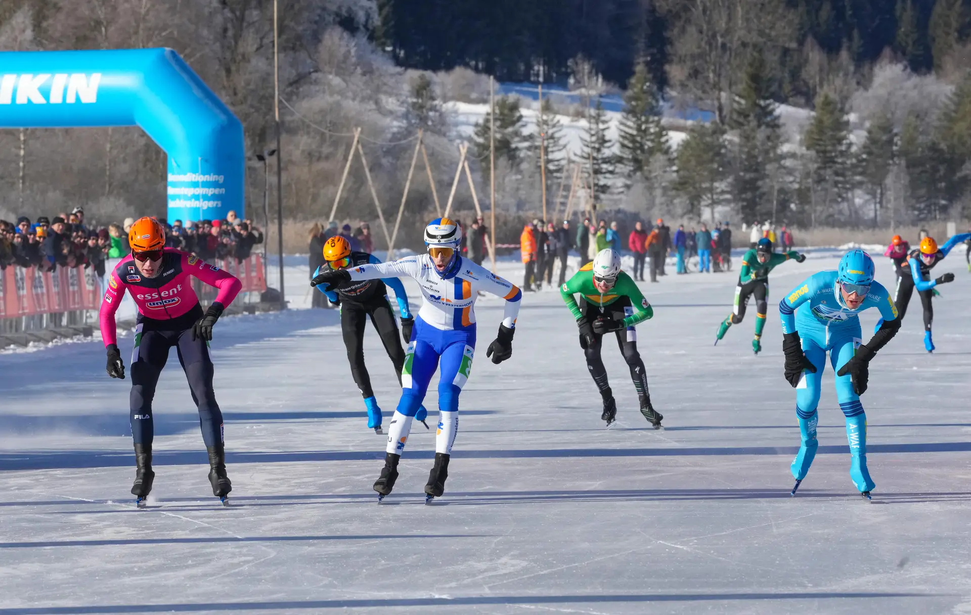 Luc ter Haar en Daan Gelling van hemel in hel en vice versa