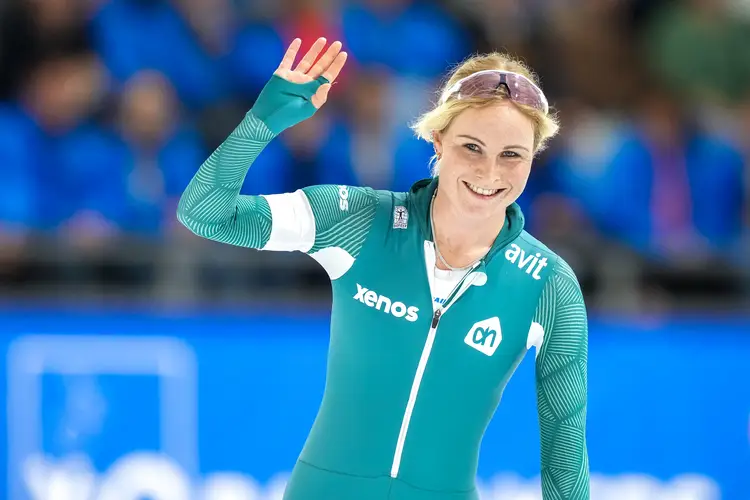 Marijke Groenewoud na 3 km NK