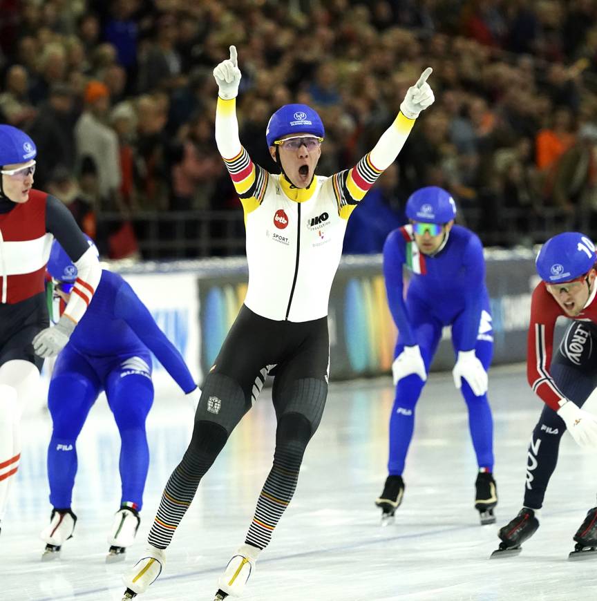 Bart Swings wint EK mass start