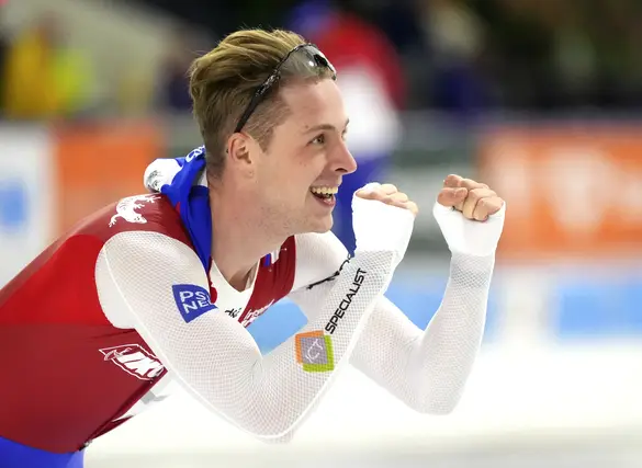 Mats van den Bos na 500 m NK