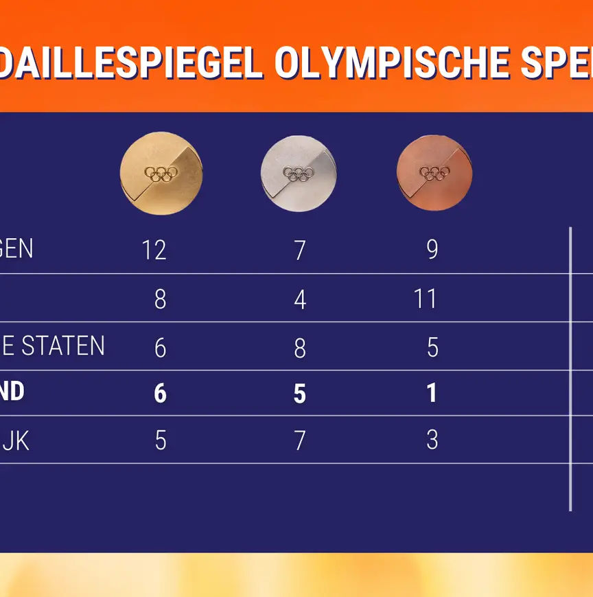 Medaillespiegel 16 feb 2026 (Linda 22.04)