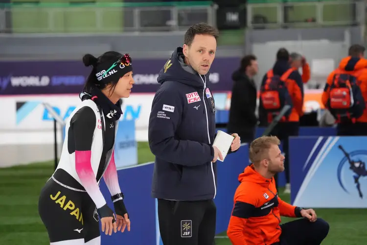 Miho Takagi en Johan de Wit