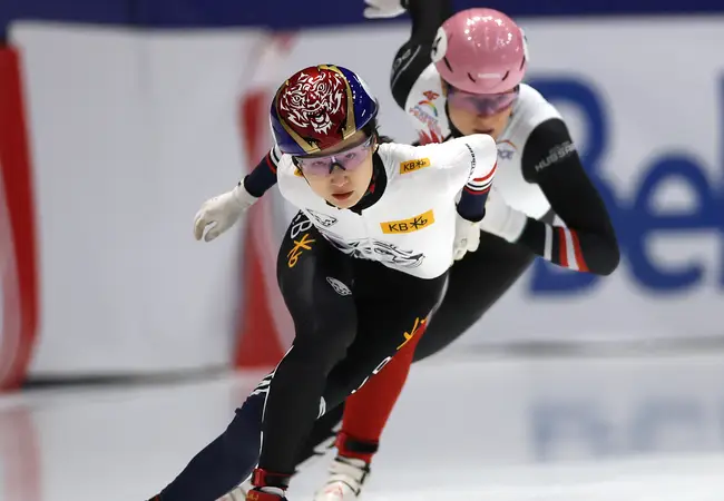 Mingeon Choi tijdens WT 2