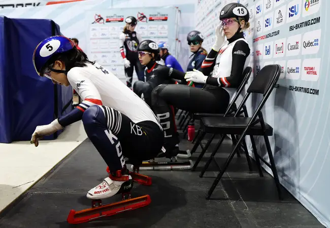 Even rekken: Minjeong Choi