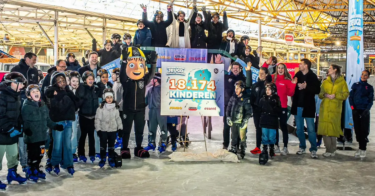 Sven Kramer Academy Celebrates Five Years of Introducing Children to Ice Skating