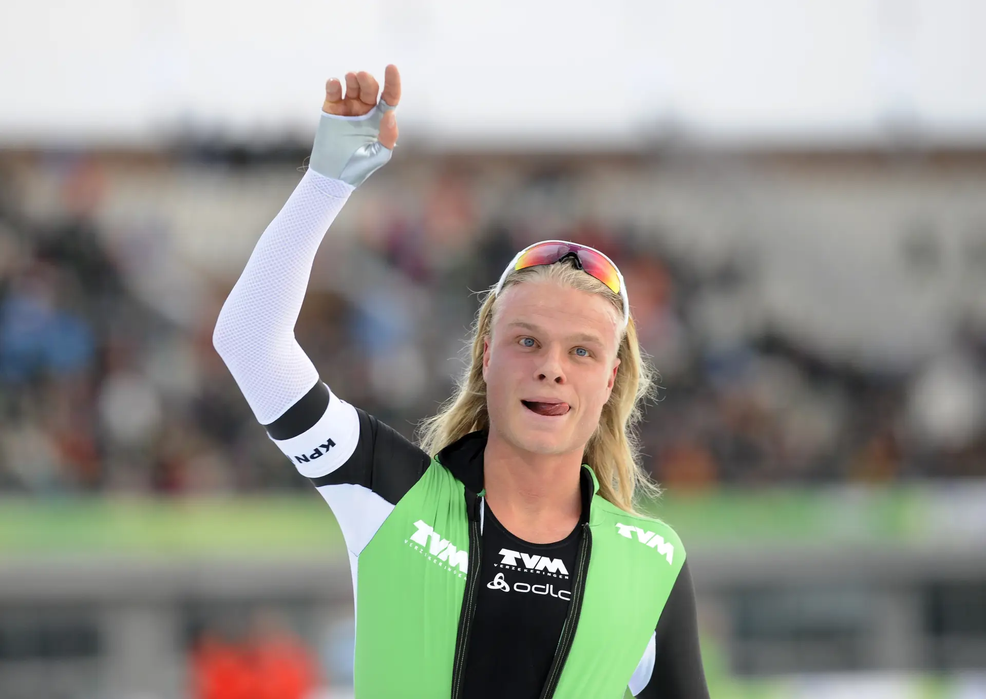 Goud op het NK Allround in het Olympisch Stadion