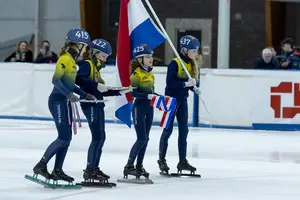 NK Shorttrack NK Junioren - Medailles _ Hanneke Mennens