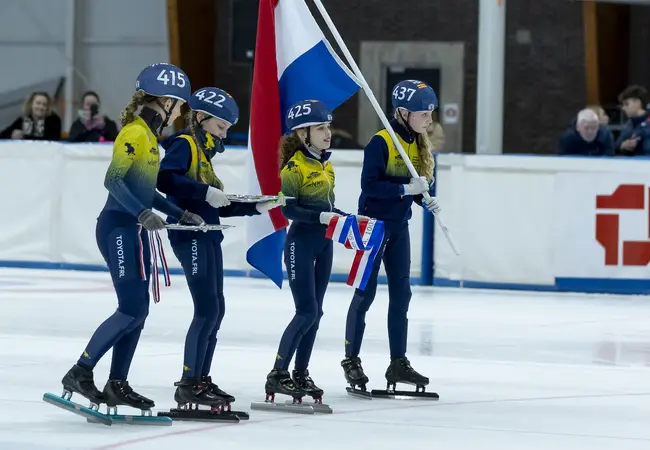 NK Shorttrack NK Junioren - Medailles _ Hanneke Mennens
