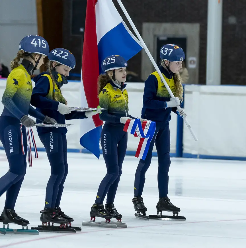 NK Shorttrack NK Junioren - Medailles _ Hanneke Mennens