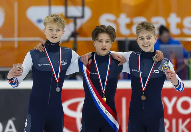 NK Shorttrack Jongens Junioren C 500mtr - Hanneke Mennens