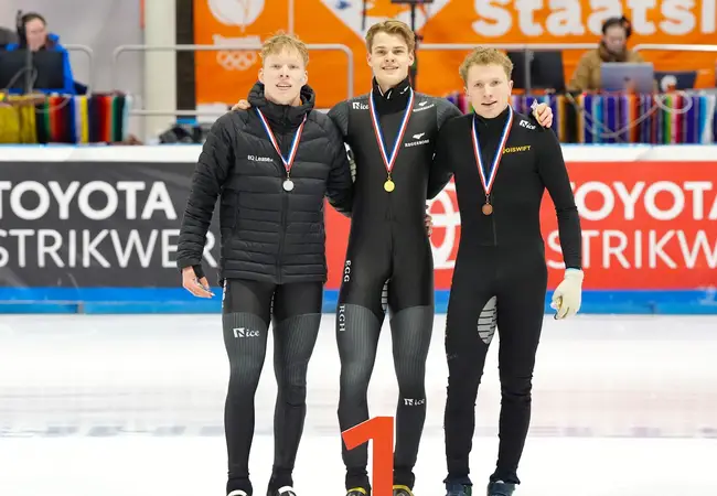 NK Shorttrack Neo-Senioren mannen 1500mtr - Neeke Smit