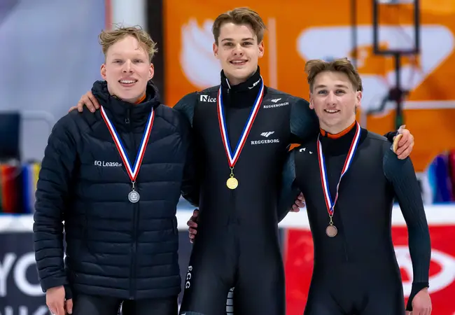 NK Shorttrack Neo Senioren Mannen - 1000mtr _ Hanneke Mennens