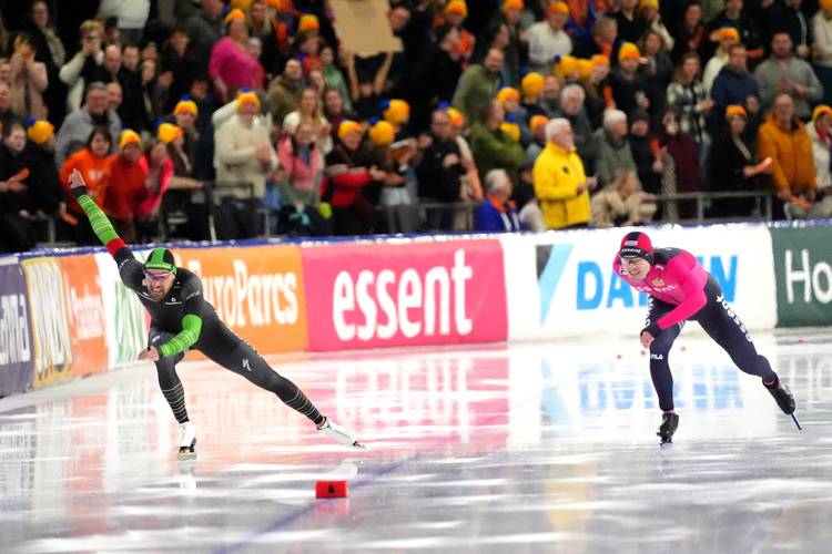 Kjeld Nuis - Joep Wennemars 1000 meter NK Afstanden 2025