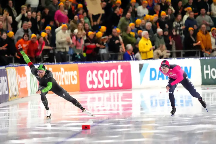 Kjeld Nuis - Joep Wennemars 1000 meter NK Afstanden 2025