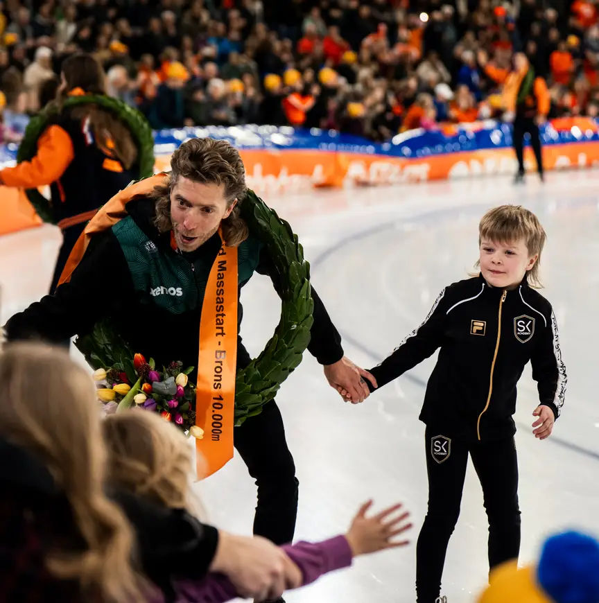Jorrit Bergsma Brecht Bergsma NK Allround