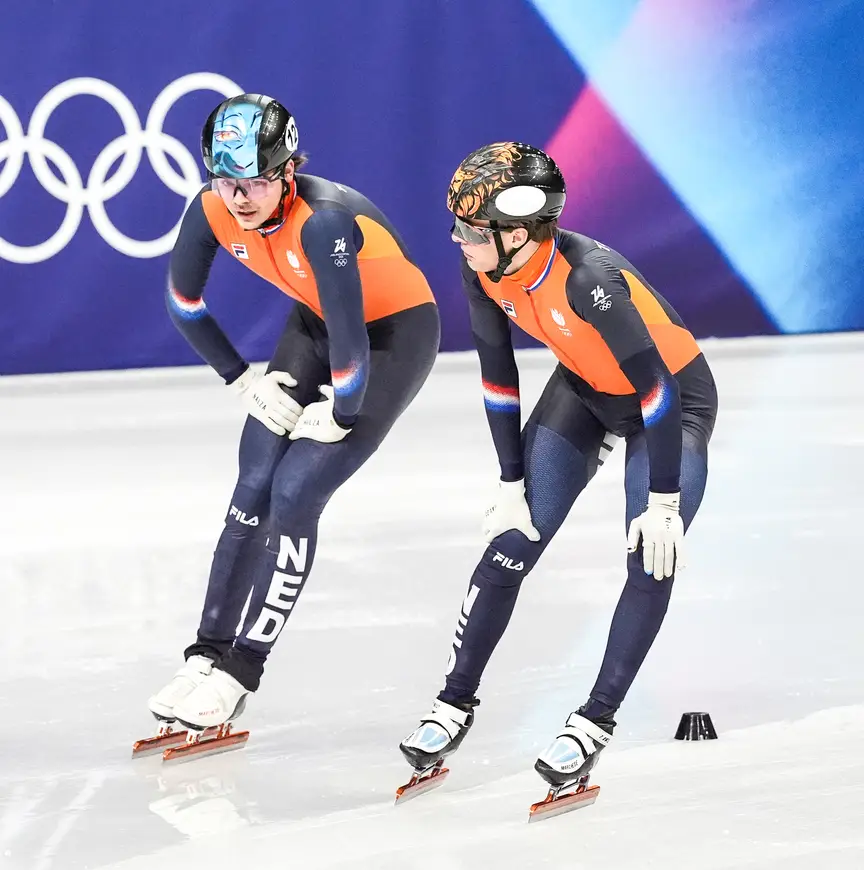 Overleg tussen de broers Van 't Wout