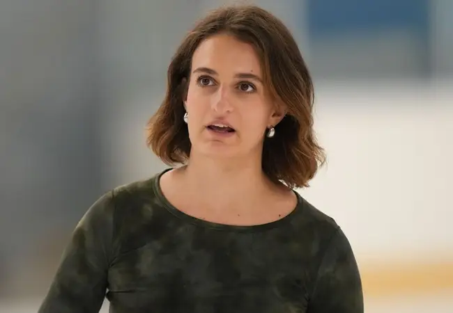 Gabriella Papadakis is gek op het geven van clinics.