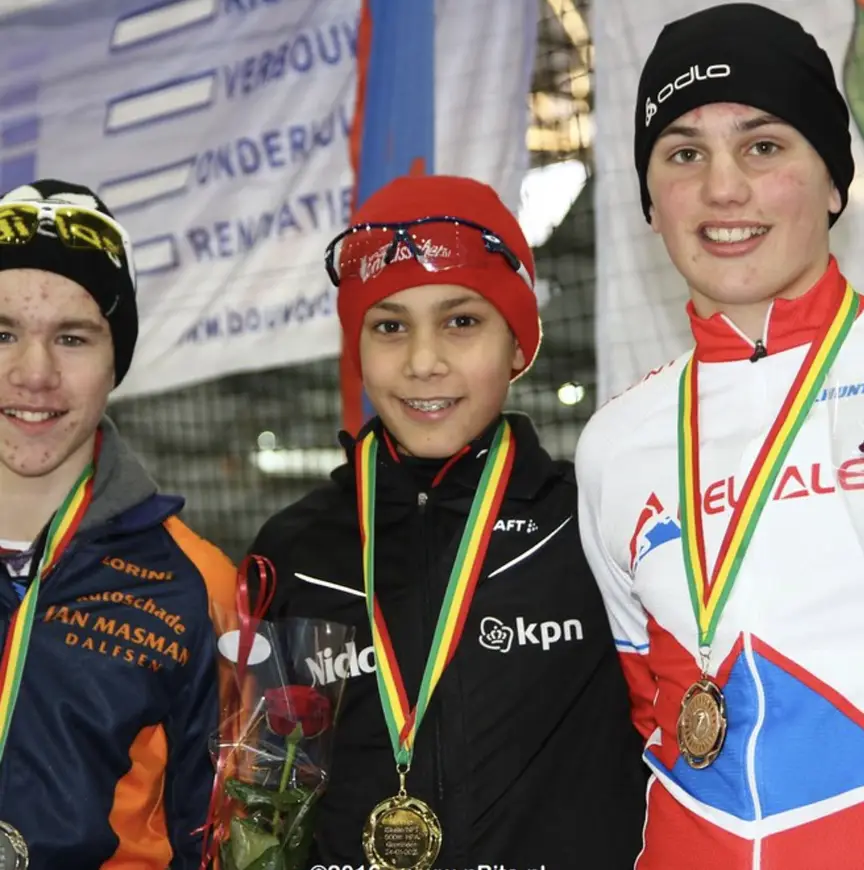 Podium NPT 2015 - Stefan Westenbroek, Sebas Diniz en Olav Kooij (vlnr)