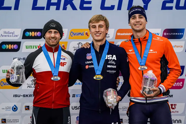 Podium 1000 meter SLC