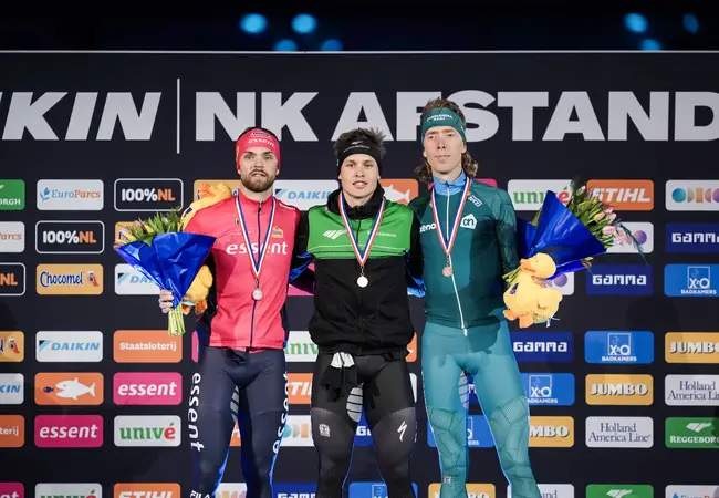 Podium 5 km NK Afstanden 2026