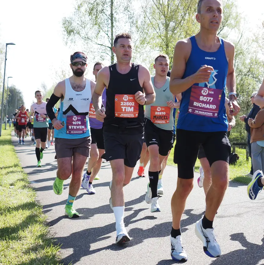 Marcel Bosker marathon Rotterdam