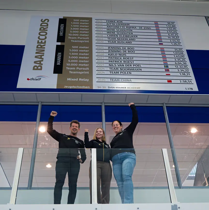 Baanrecords Thialf, Sven Kramer Academy 2025