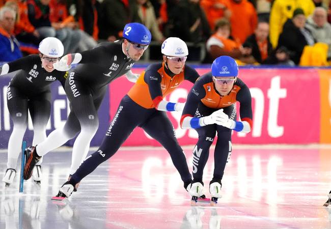 Mixed relay world Cup Thialf