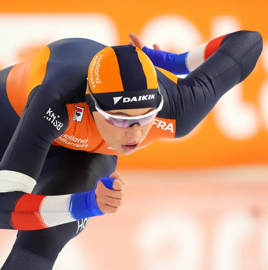 Jutta Leerdam, World Cup Heerenveen, februari 2025