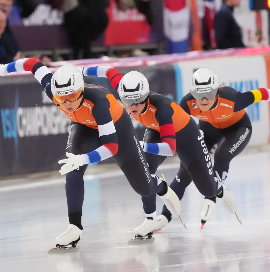 Teamsprint vrouwen, WK Afstanden Hamar, 13 maart 2025