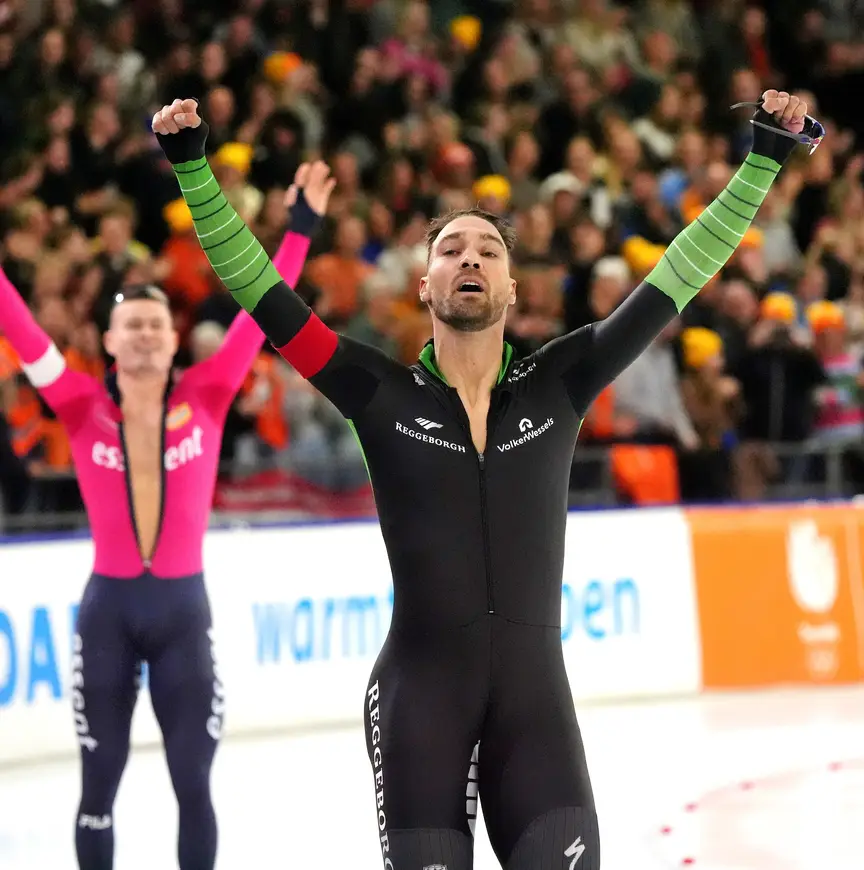 Kjeld Nuis 1500 meter Daikin NK Afstanden