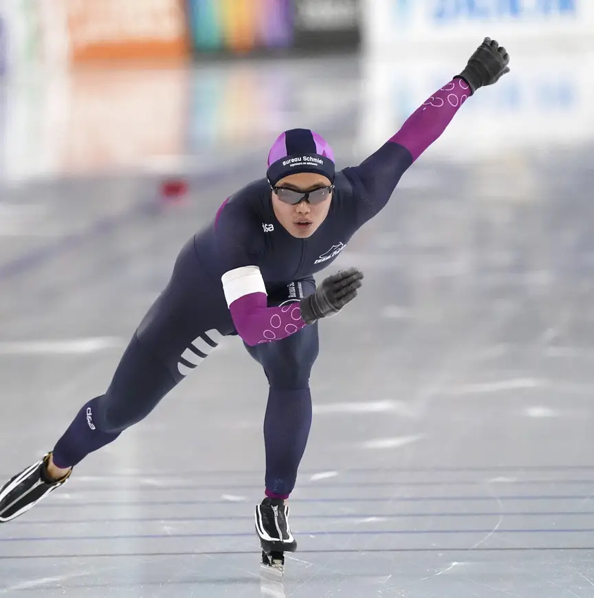 Ju-Lin de Visser, NK Sprint, februari 2024