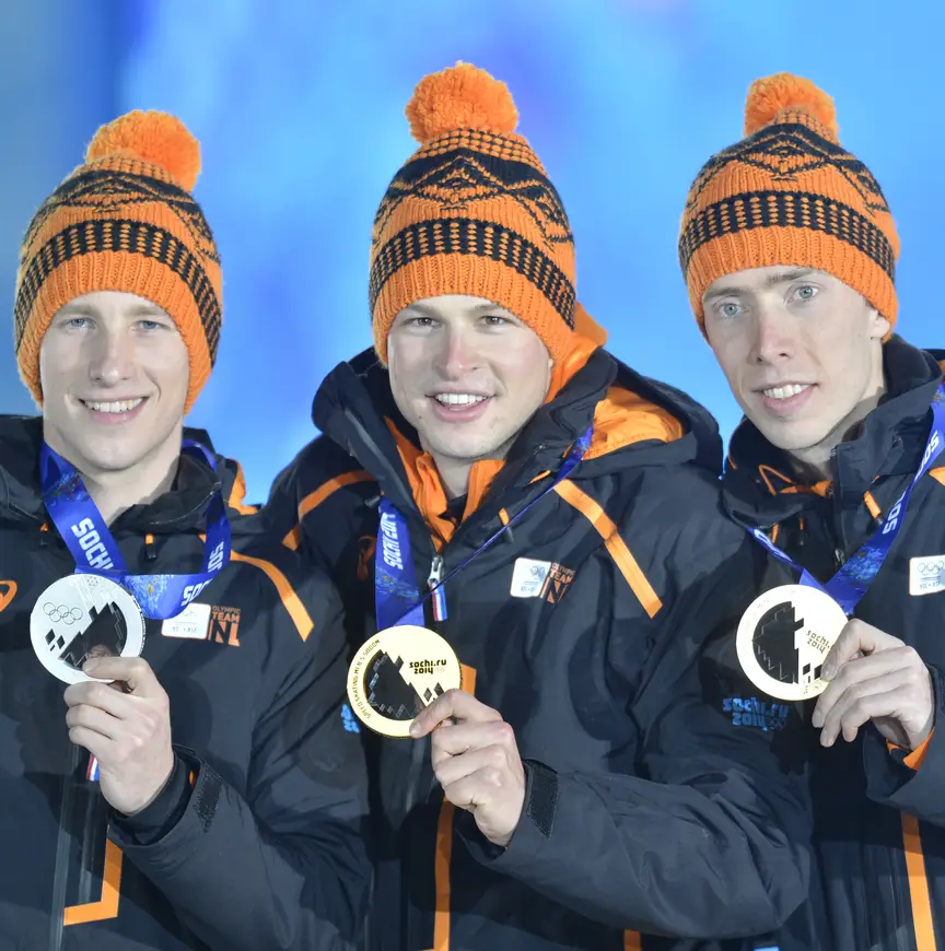 Sven Kramer Jan Blokhuijsen Jorrit Bergsma