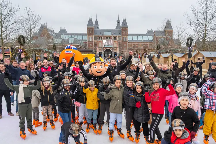 Jeugdschaatsdag Amsterdam - Sven Kramer Academy