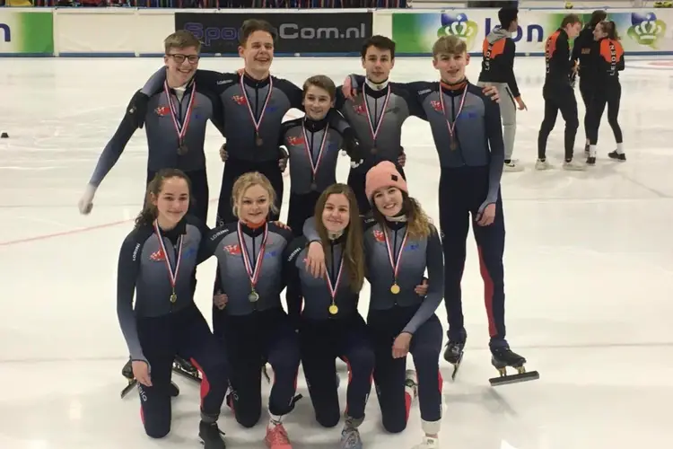 Shorttrack Brabant - teamfoto