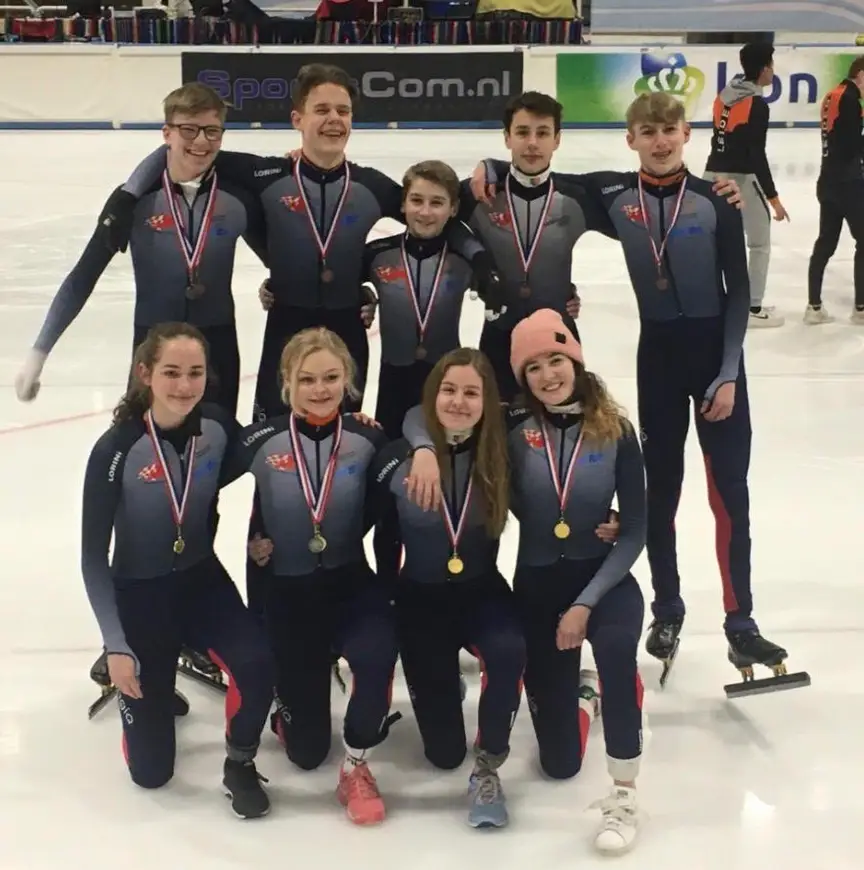 Shorttrack Brabant - teamfoto