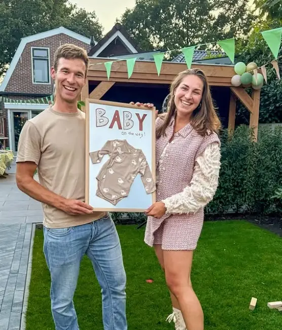 Louis Hollaar verwacht kindje