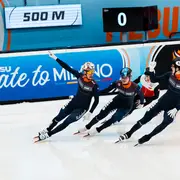 Melle, Jens en Teun vieren feest