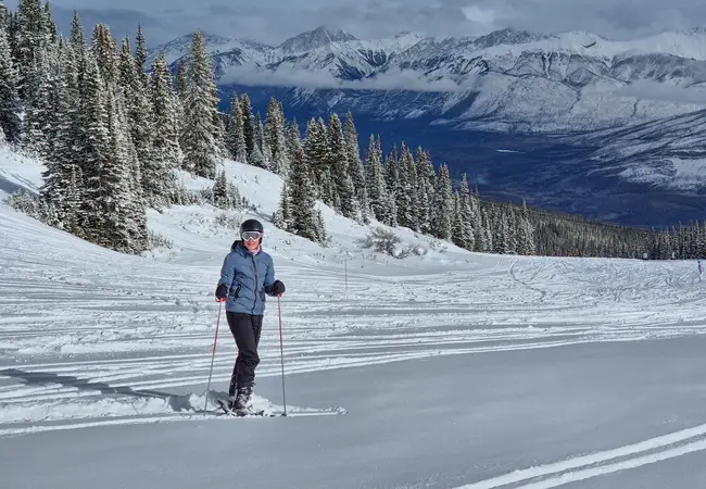 Silke Kabel in de Canadese natuur