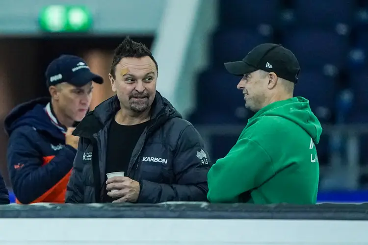 Steven Bradbury bezocht in september de Dutch Open