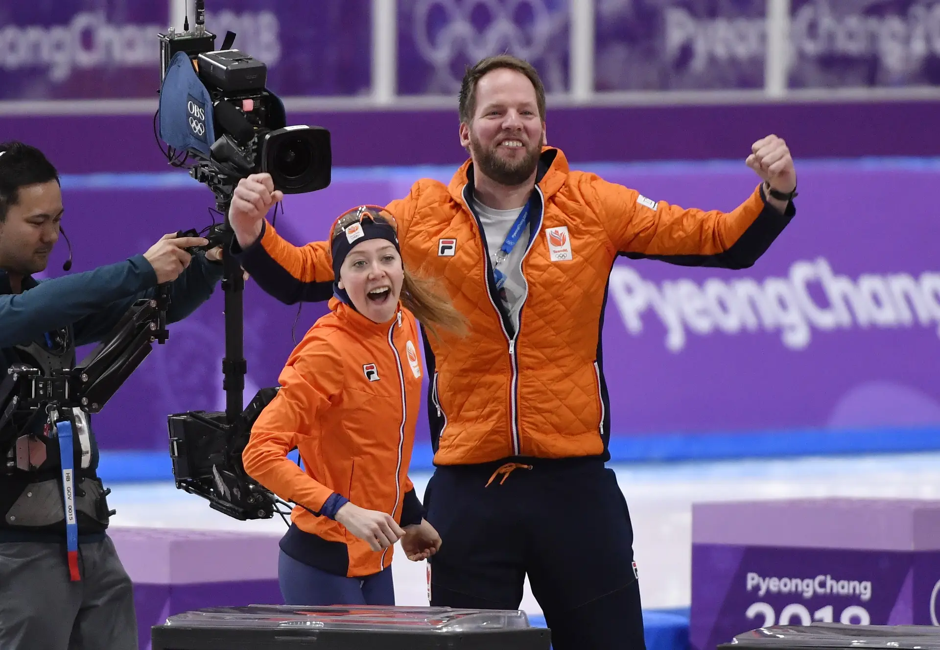 Remmelt Eldering en Esmee Visser in 2018