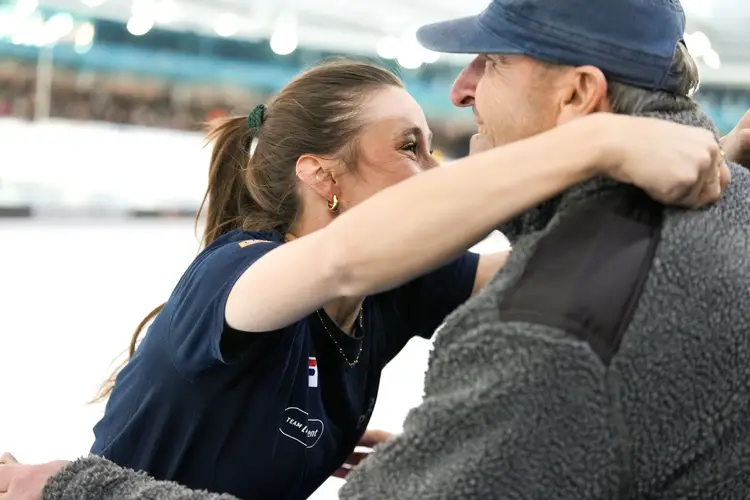 Suzanne en papa Jan Schulting