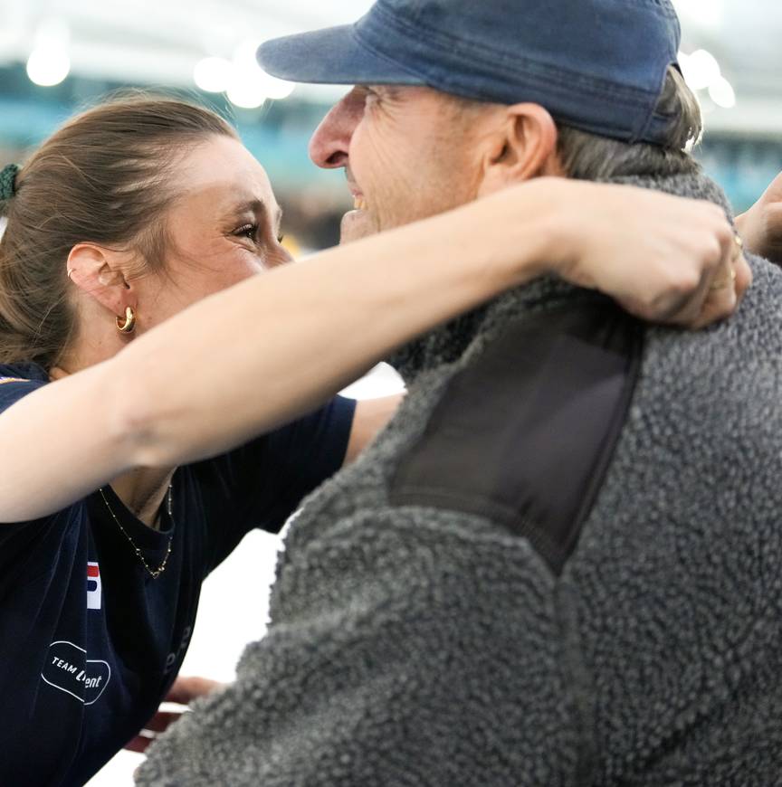 Suzanne en papa Jan Schulting